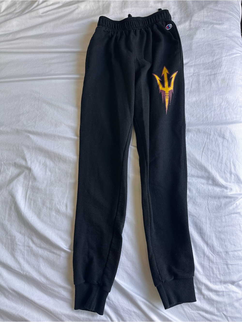 Champion Black Sweatpant Joggers ASU